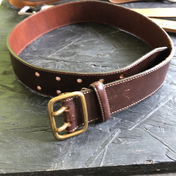 LEATHER BELT - Barneys New York - Picture 3 of 4